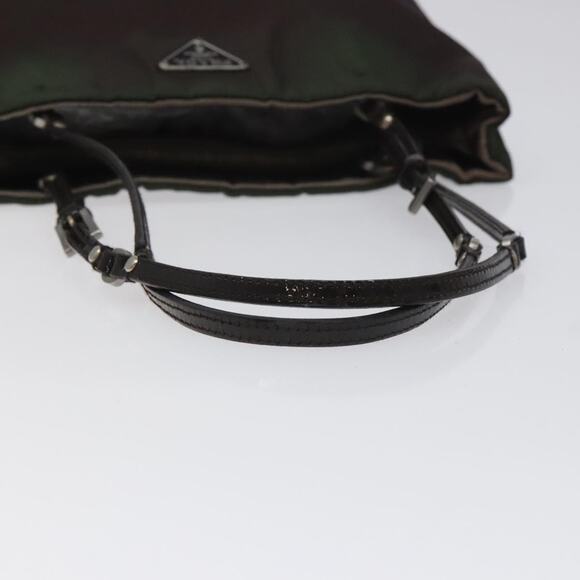 PRADA Hand Bag Nylon Khaki - Picture 7 of 13